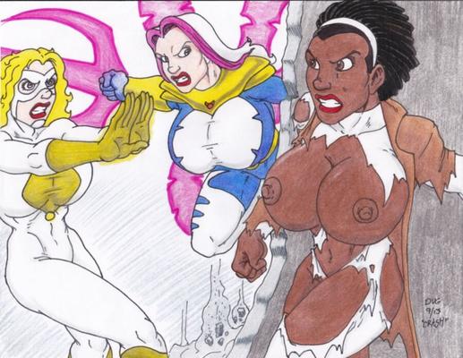 Moonstone und Songbird gegen Monica Rambeau