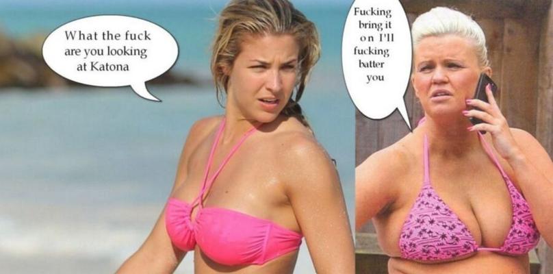 Gemma Atkinson se bat.