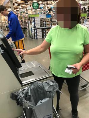 My Braless Wife In Public In See Through