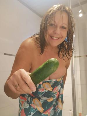 cucumber in the shower