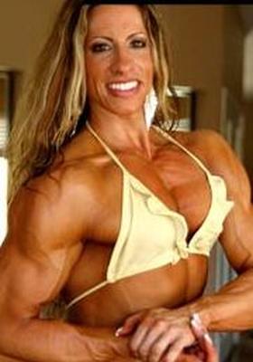 筋肉質の女性 - アンジェラ・サルヴァーニョ IFBB