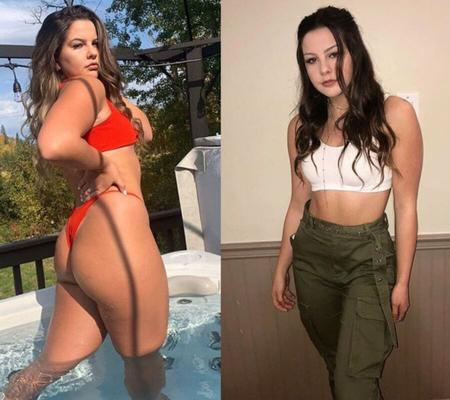 Briana Dood vai de biquíni, incluindo a primeira tanga para andar de bunda