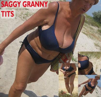 SAGGY GRANNY TITS haut candide