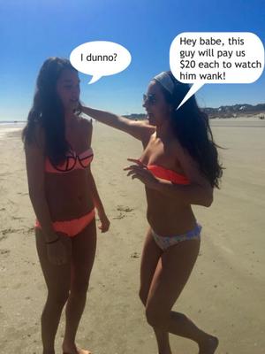 Things overheard at the beach