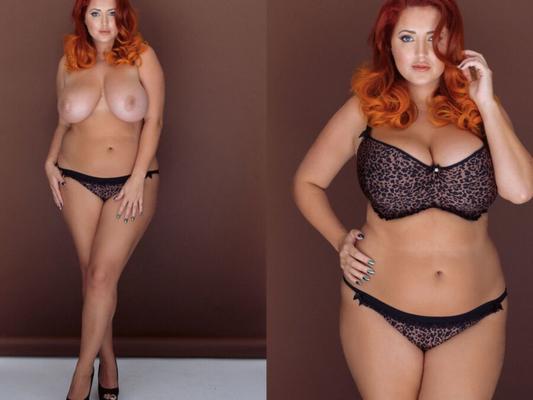 Lucy Collett sujetadores y bragas a juego