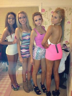 Just teens and chav sluts