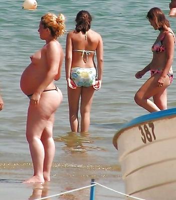 Beach Pregnant XV