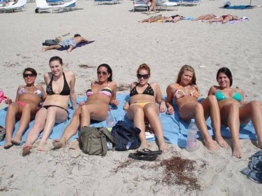 Spring Break  - Sunbathing Beach Sissy