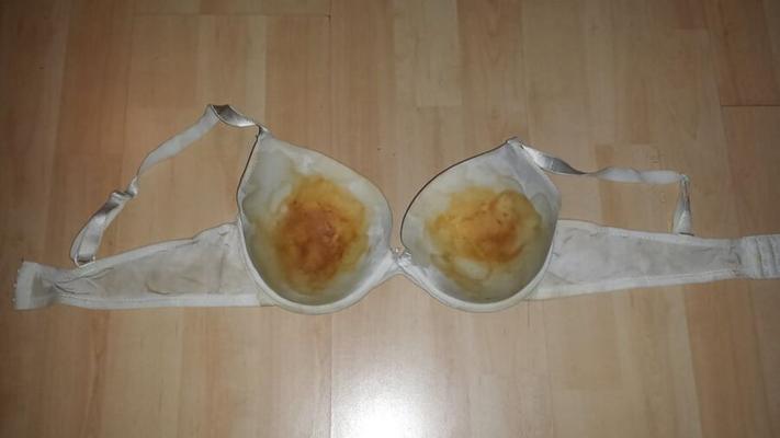 CUM ON BRA # I DONT NEED ANY HANDKERCHIEFS!