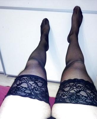 My nylon legs seXXXy