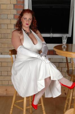 Redd Adair. White Dress