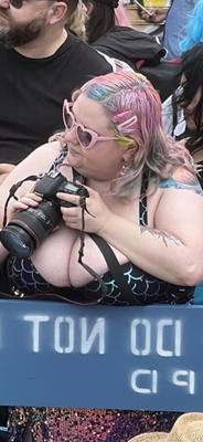 BBW-Fotograf mit dicken Titten