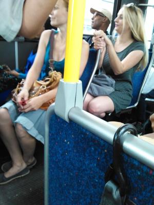 Sluts I saw on the bus today!