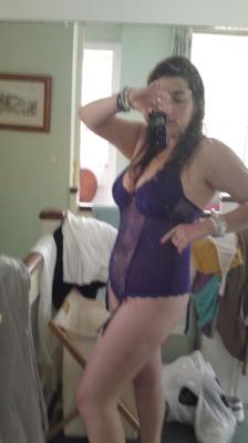 Lingerie violette