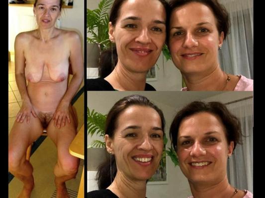 MILF ridiculise ses seins superloose avec des amis