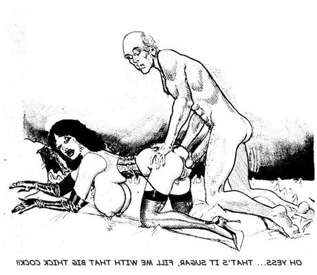 Bill Ward Duro Sissy De Dibujos Animados