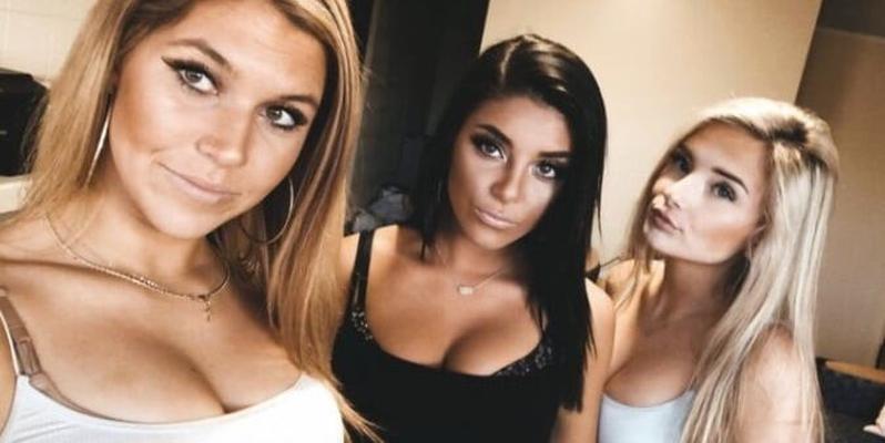 Hot Bryant University Girl With Friends