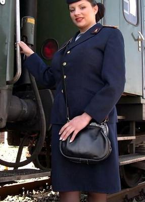 Gorgeous Train Conductor