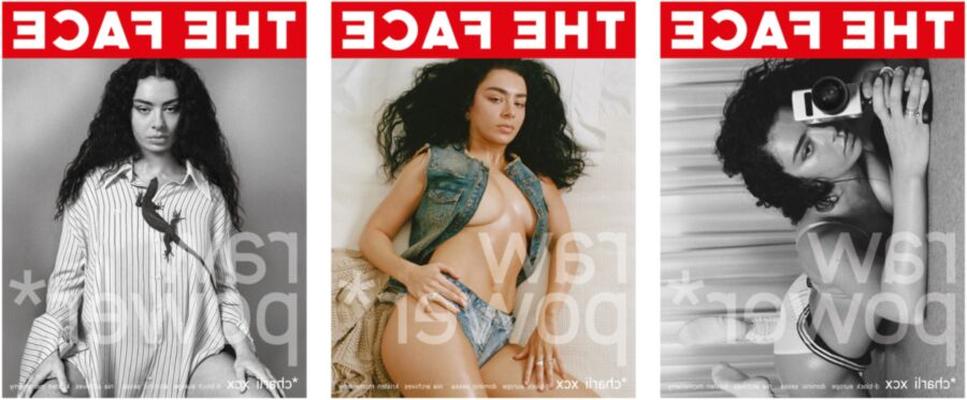 Charli XCX – The Face Magazine – Hochwertiges Set