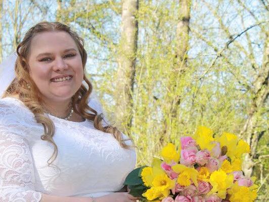 Exposed BBW Webslut Wedding Photos