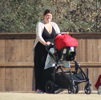 Busty MILF Out for a Stroll