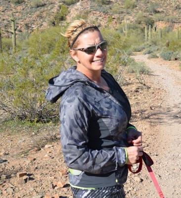 Shelby...en Sedona, AZ presumiendo