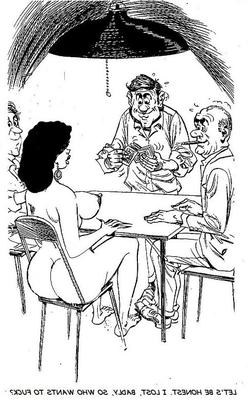 My Wife Cheating in Bill Ward Cartoons