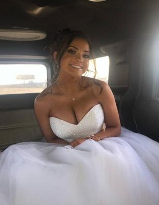 Bride Cleavage