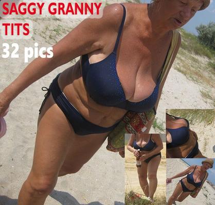 SAGGY GRANNY TITS