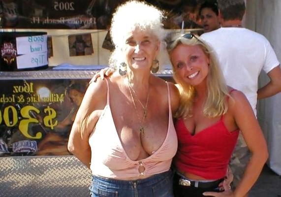 Pics where the Granny is the hottest babe