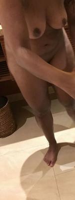 Sexy indian milf showering