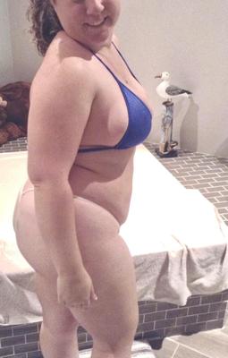 vista lateral en mi bikini ¿alguien como joven gordita bbw me dice?