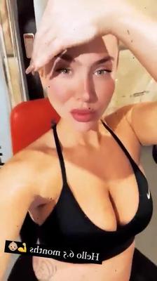 Rebecca Demarco Embarazada Sujetador Entrenamiento Preggo Bikini Pronto