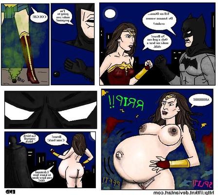 Batman vs. Wonder Woman: Dawn Of Pregnancy