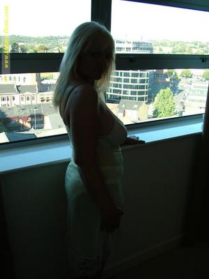 Carol, lovely mature blonde in undewear