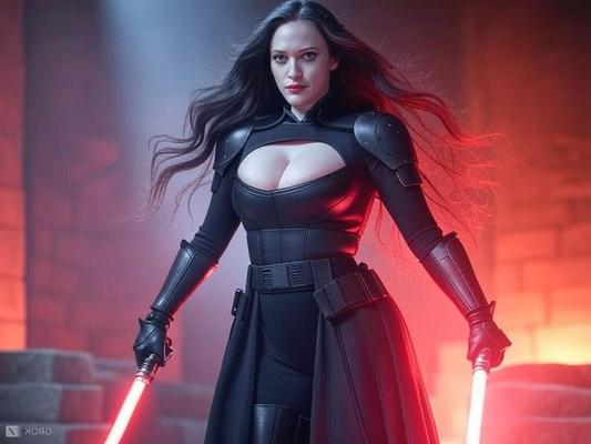 Kat Dennings Dark Star Wars Ai Busty actrice