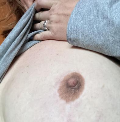 BBW Frau, was würden Sie mit den Brustwarzen tun?