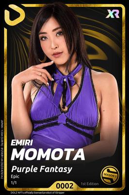 Emiri Momota IST Dolzシリーズシーズンパープルファンタジー5月