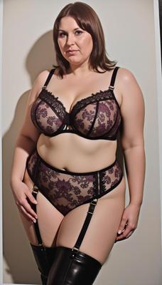 Lingerie vintage de taille plus