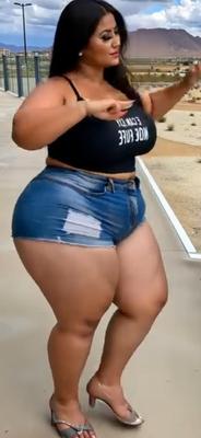 Linda morena grossa SSBBW grossa