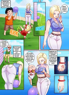 Pink Pawg Android und Master Roshi (Portugiesisch)